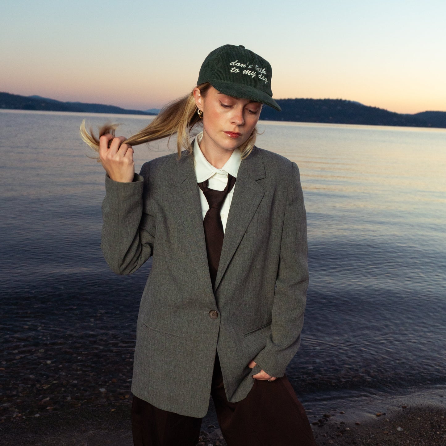 HAT IN BROCCOLITINI GREEN